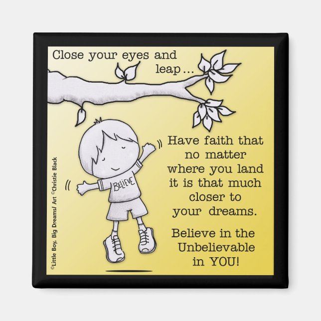 Leap of Faith Magnet (Front)