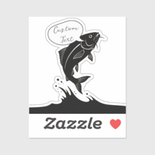 Leap of Thought: Personalised Jumping Fish Laptop 