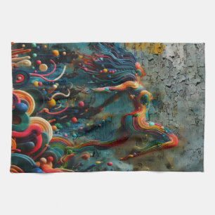 Leap Tea Towel