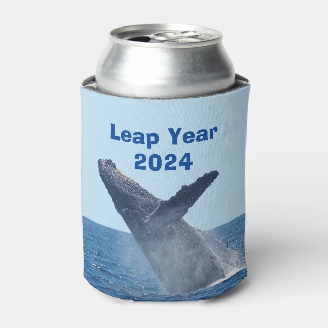Leap Year 2024 Can Cooler (Can Front)