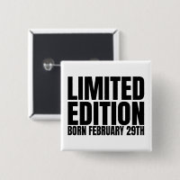 Leap Year Birthday Born February 29 Leap Day