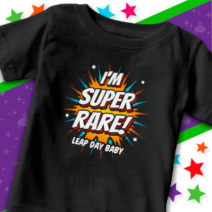 Leap Year Birthday Feb 29th Leap Day Birthday Baby T-Shirt