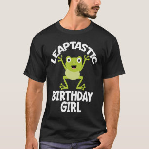 Leap Year Birthday Girl Pun February 29th Frog T-Shirt