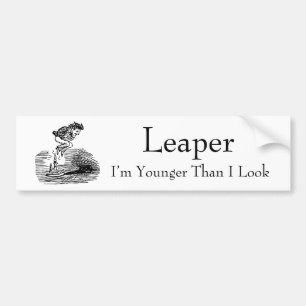 Leap Year Leaper Birthday Bumper Sticker