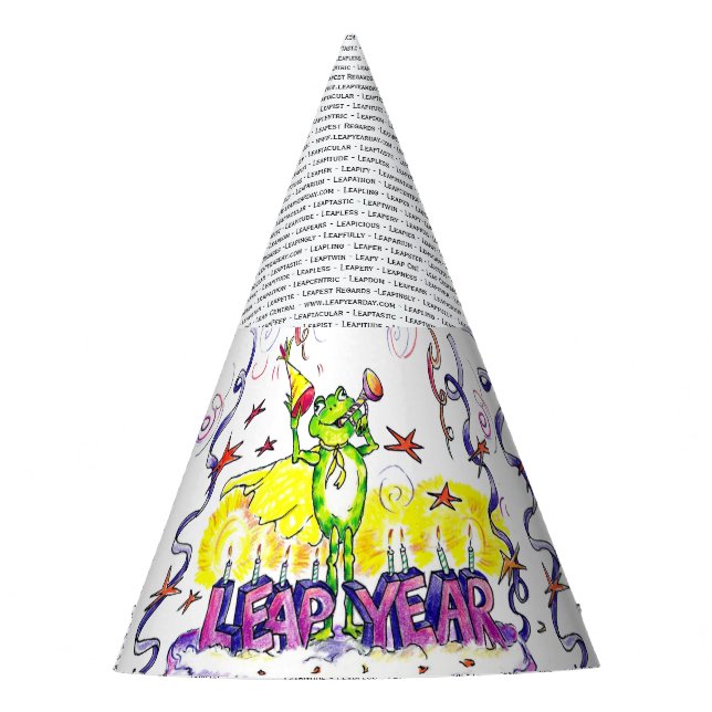 Leap Year Party Hat (Front)