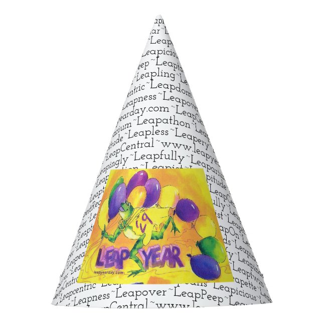 Leap Year Party Hat (Front)