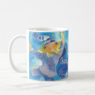 Leap Year Ribbon Dancer Coffee Mug