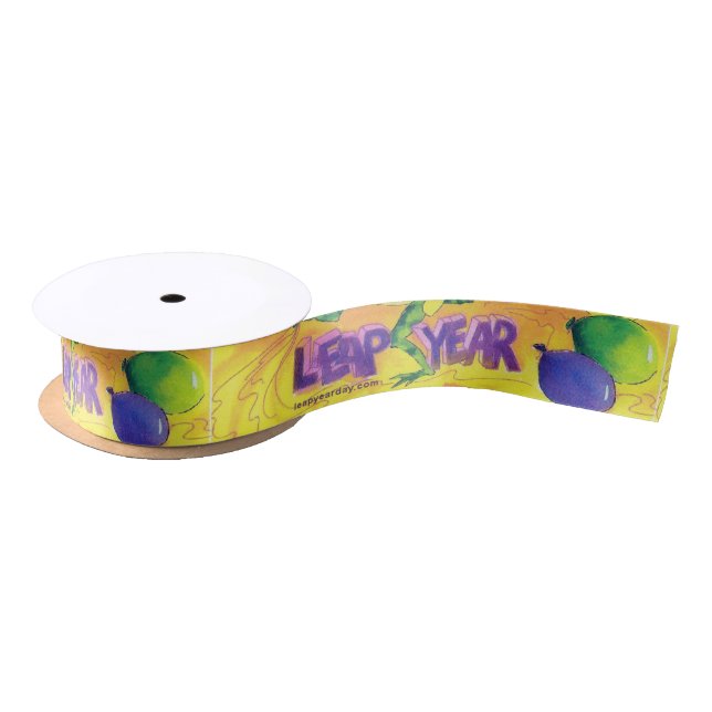 Leap Year Ribbon Satin Ribbon (Spool)
