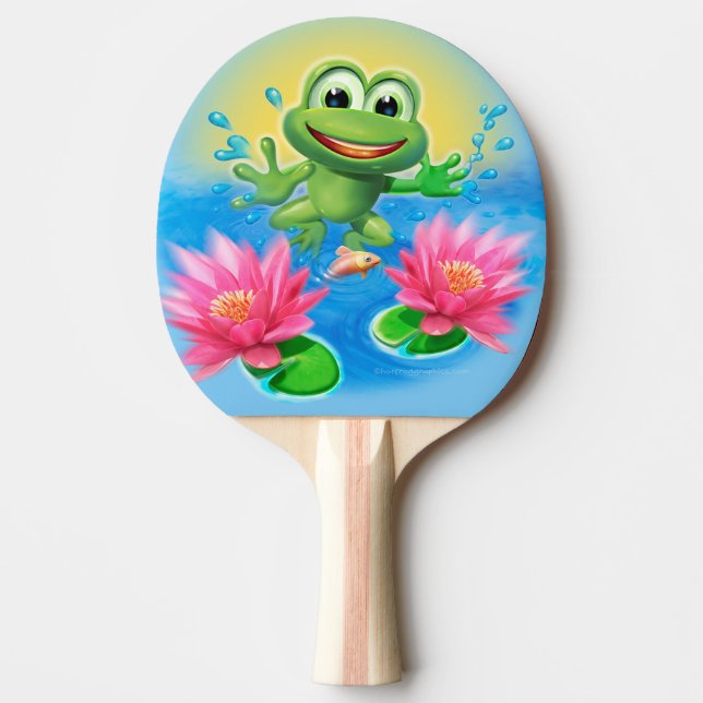 Leapfrog Ping Pong table tennis bats Ping Pong Paddle (Front)