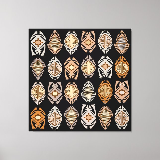 Leapin' Frogs Canvas Print (Front)