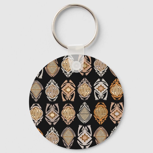 Leapin' Frogs Key Ring (Front)