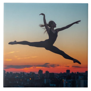 Leaping Ballerina Tile