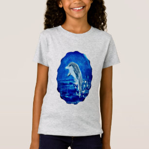 Leaping Dolphin Art T-Shirt