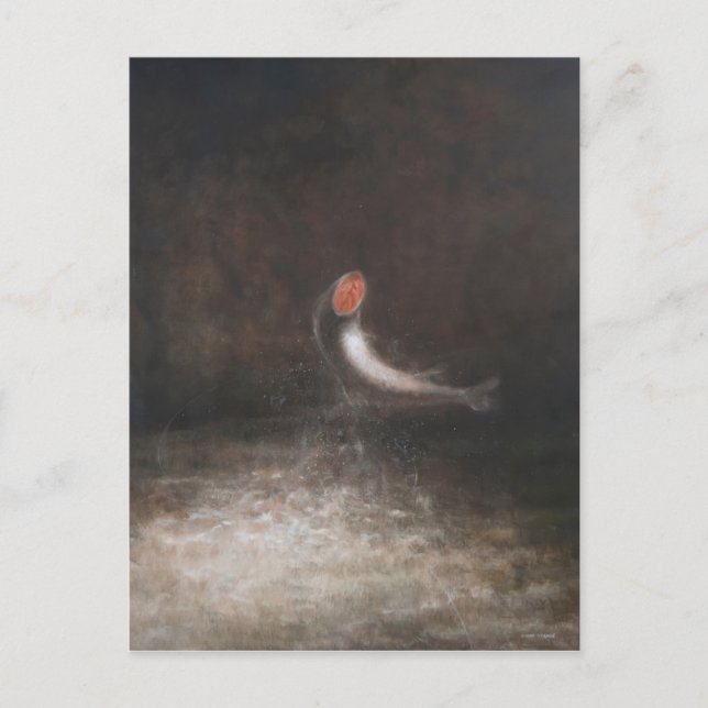 Leaping Fish 2012 Postcard (Front)