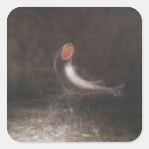 Leaping Fish 2012 Square Sticker