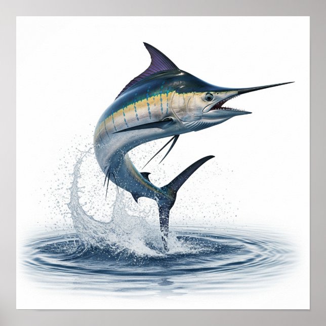 Leaping Fish Poster (Front)