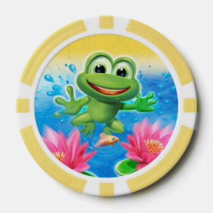 Leaping Frog birthday party game tokens