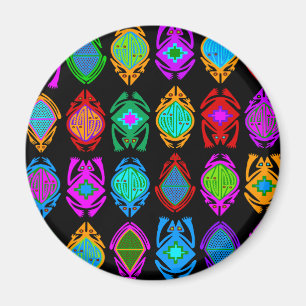 Leaping Frogs Magnet