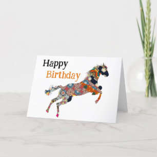 Leaping Horse  Thank You Card