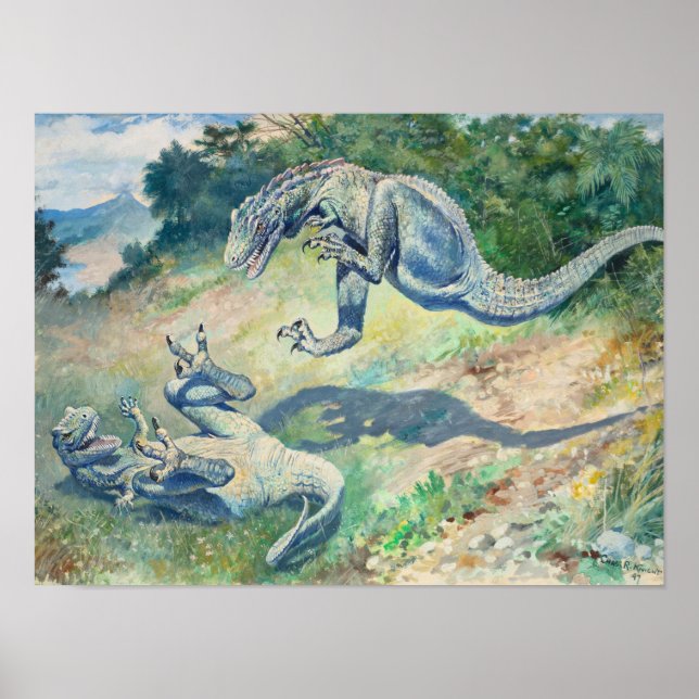 Leaping Laelaps Poster (Front)