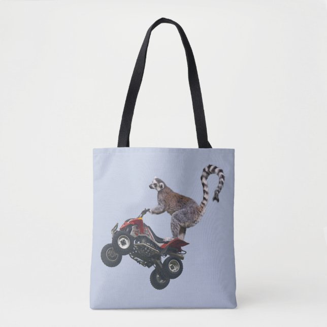 Leaping Lemur All Over Print Bag (Front)