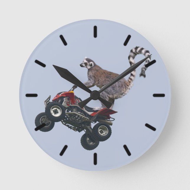 Leaping Lemur Clock 2 (Front)