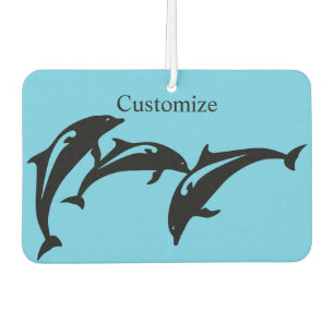 Leaping Porpoises Thunder_Cove Air Freshener