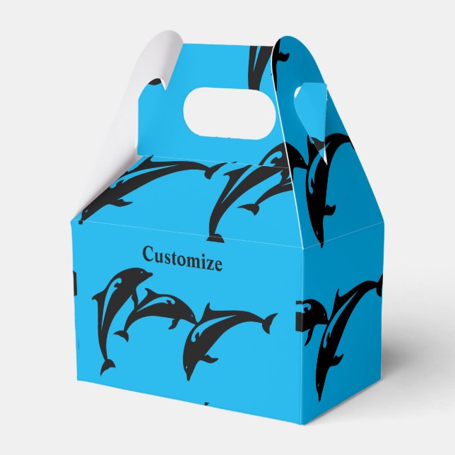 Leaping Porpoises Thunder_Cove Favour Box (Front Side)