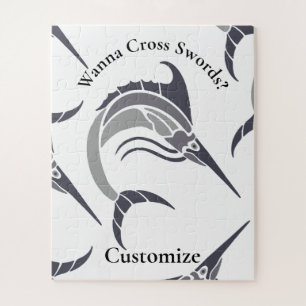 Leaping Swordfish Thunder_Cove Jigsaw Puzzle