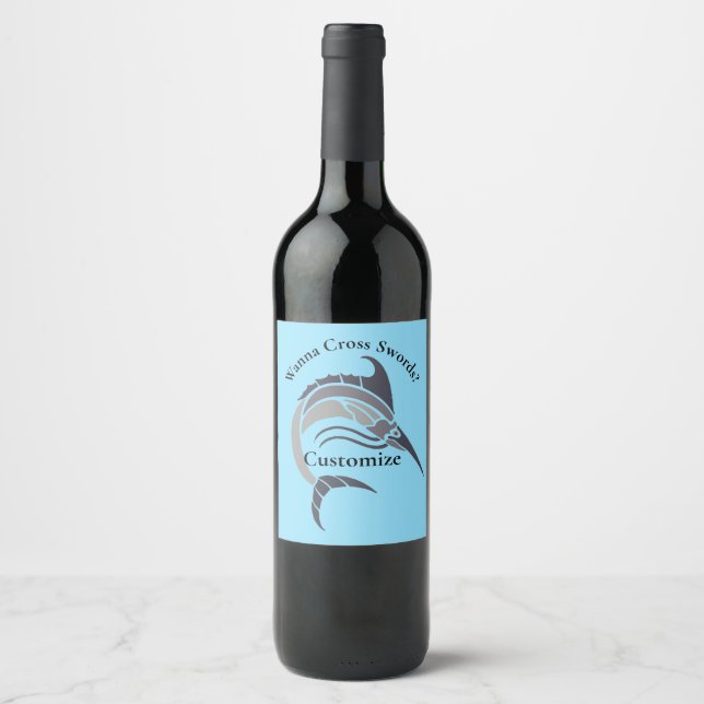 Leaping Swordfish Thunder_Cove Wine Label (Front)