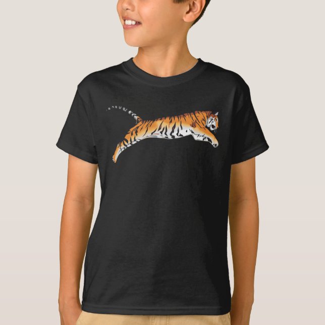 Leaping Tiger T-Shirt (Front)