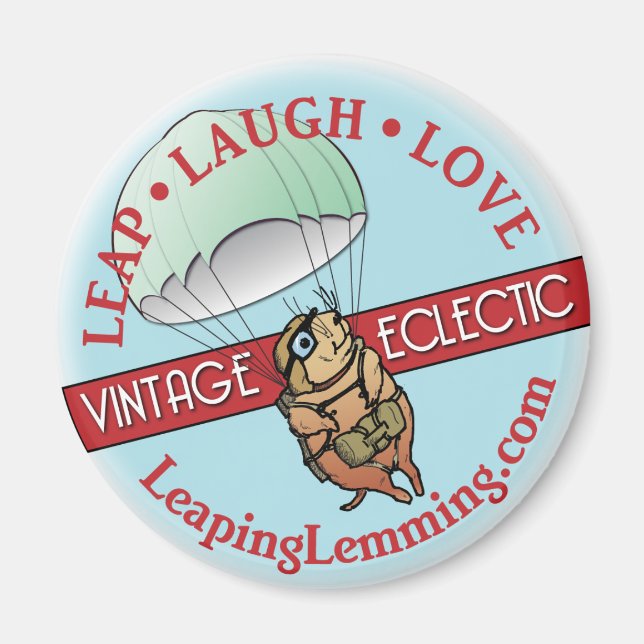 leapinglemmingMagnet Magnet (Front)
