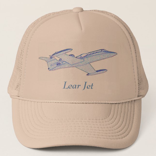 Lear Jet Trucker Hat (Front)