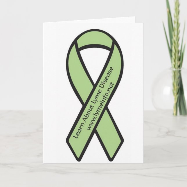 Learn About Lyme Disease Blank Notecard (Front)