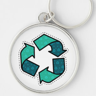 Learn About Recycling - Earth Day Key Ring