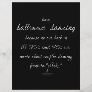 Learn Ballroom Dancing Mex. Silver Flyer
