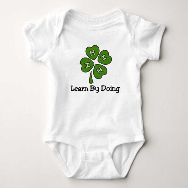 Learn By Doing Baby Bodysuit (Front)