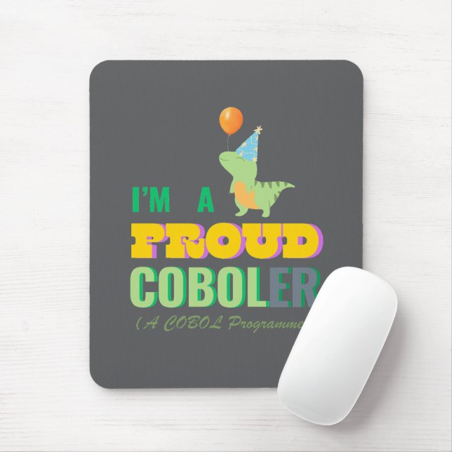Learn Cobol Programming and Be Proud Mouse Mat (With Mouse)