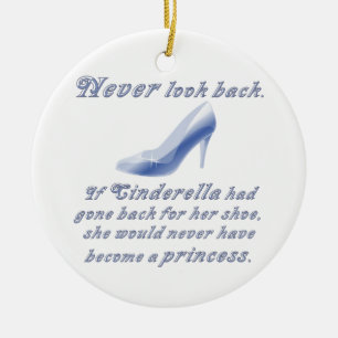 Learn from Cinderella's Shoe Ceramic Tree Decoration