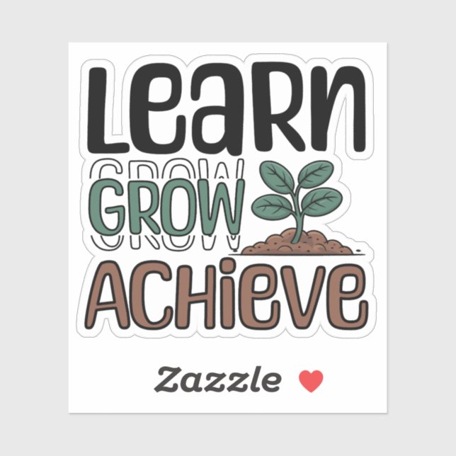 Learn, Grow, Achieve (Sheet)
