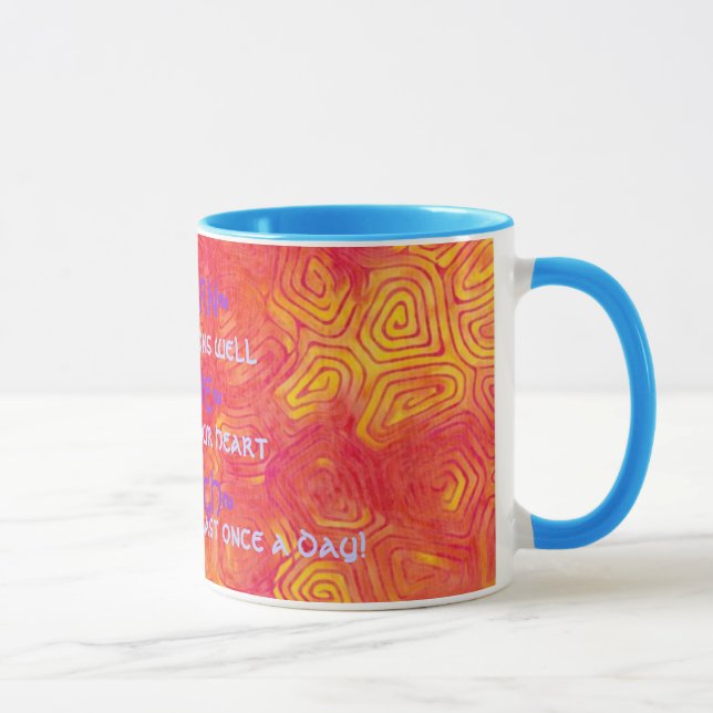 Learn ~ Love~ Laugh Mug (Right)