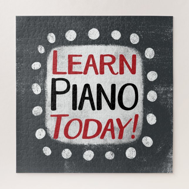 Learn Piano Today Jigsaw Puzzle (Vertical)