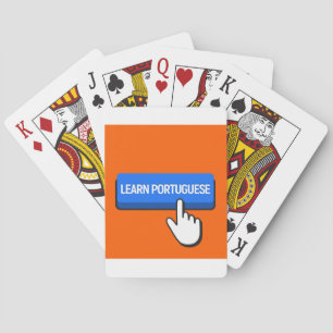 Learn Portuguese Playing Cards