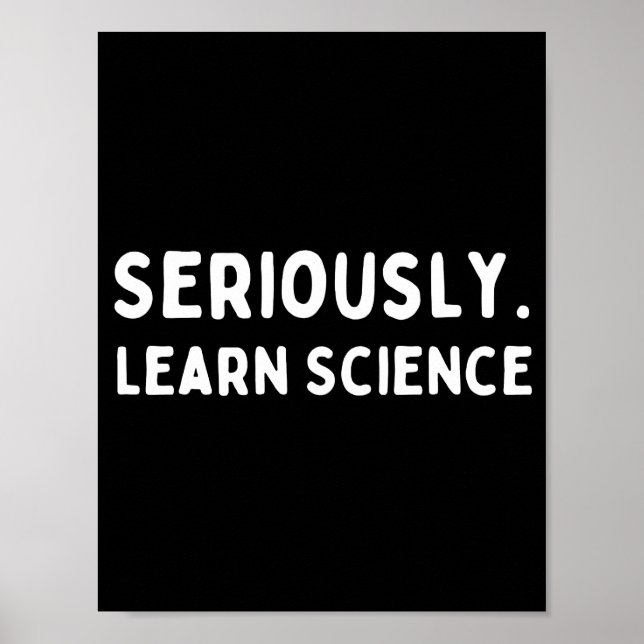 Learn Science Poster (Front)