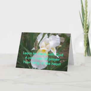 Learn -Share With God Card