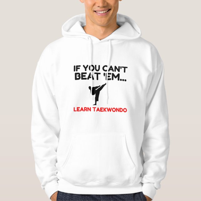Learn Taekwondo Hoodie (Front)