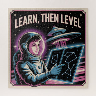 Learn, Then Level Jigsaw Puzzle