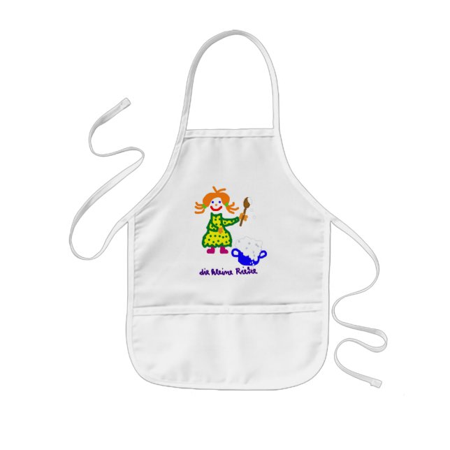 Learn to cook with the little belt kids apron (Front)
