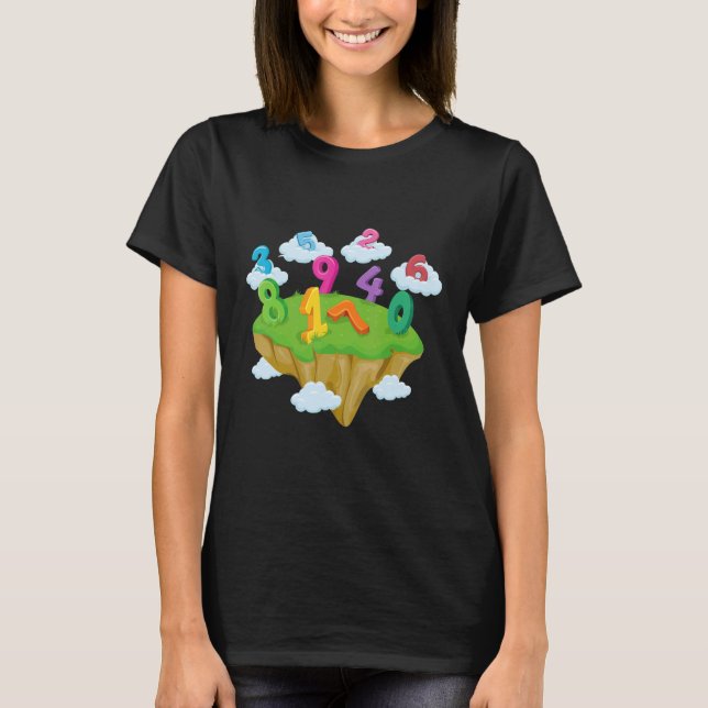 Learn to Count Preschool Educational Designs_2 T-Shirt (Front)