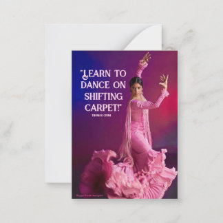 Learn to Dance on Shifting Carpet Card